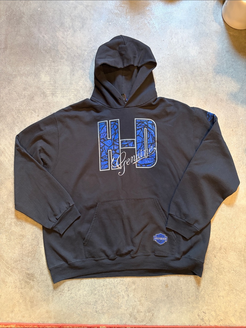 Harley-Davidson Mens 2XL Pull Over Hoodie